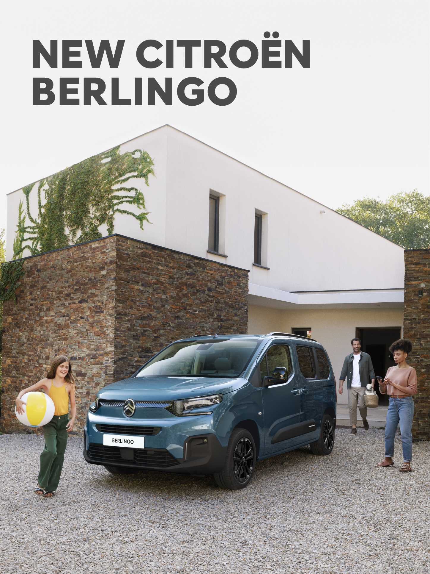 NEW CITROËN BERLINGO 見た目も機能も、好き。